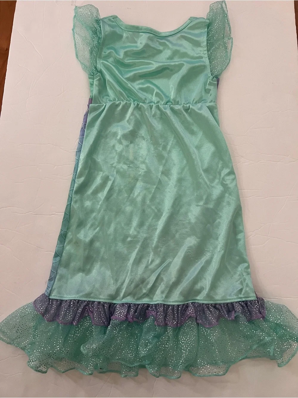 2T Disney Ariel Mermaid Dress in Aqua & Purple